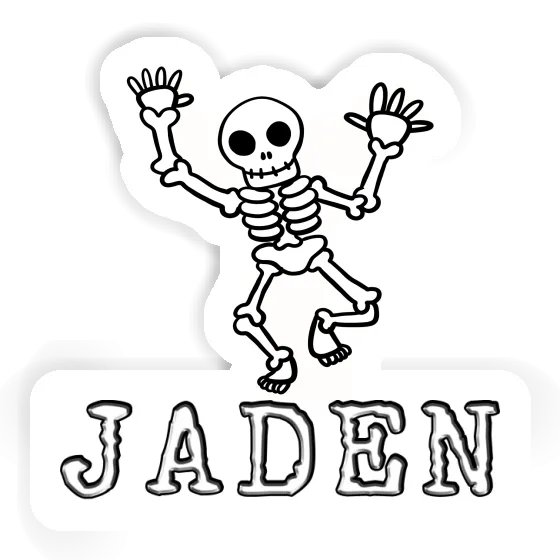 Jaden Sticker Skeleton Gift package Image