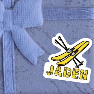 Sticker Jaden Ski Laptop Image