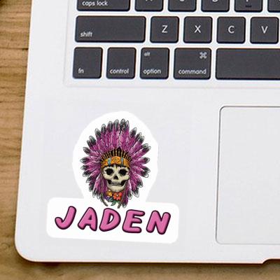 Womens Skull Sticker Jaden Gift package Image