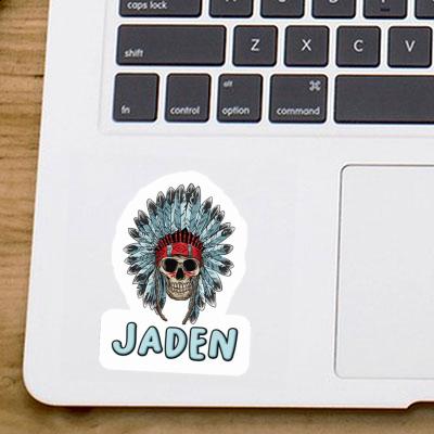 Sticker Jaden Indian Skull Gift package Image