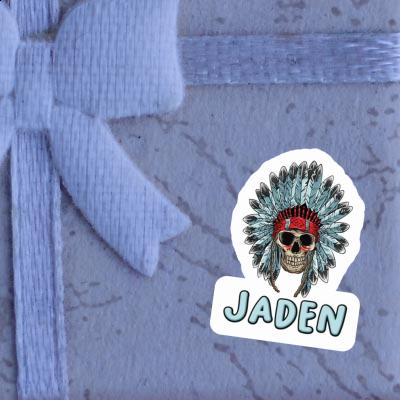 Sticker Jaden Indian Skull Gift package Image