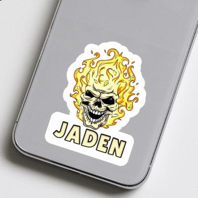 Sticker Skull Jaden Notebook Image