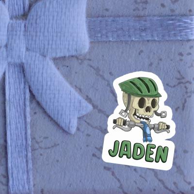 Sticker Jaden Bicycle Rider Notebook Image