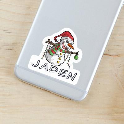 Snowman Sticker Jaden Gift package Image