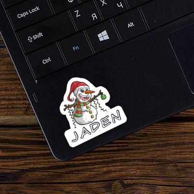 Snowman Sticker Jaden Gift package Image