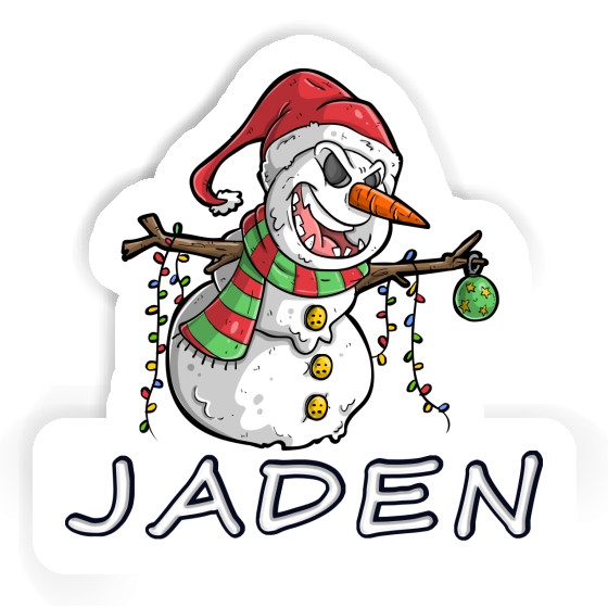 Snowman Sticker Jaden Image