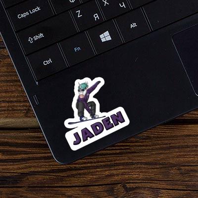 Sticker Boarderin Jaden Notebook Image