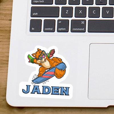 Jaden Autocollant Boardeuse Laptop Image