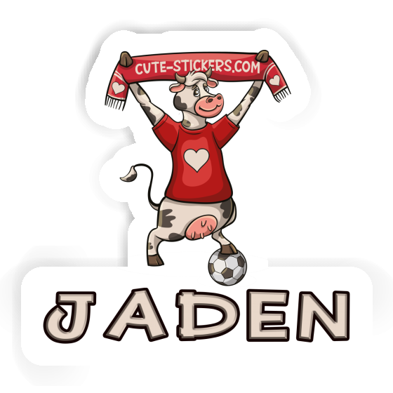 Sticker Jaden Cow Notebook Image