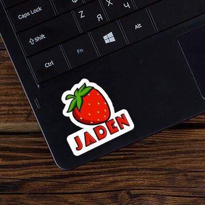 Strawberry Sticker Jaden Notebook Image