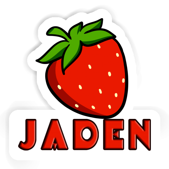 Strawberry Sticker Jaden Laptop Image