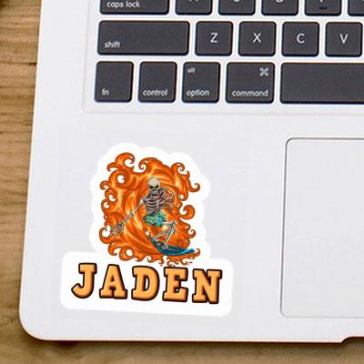 Sticker Jaden Surfer Image