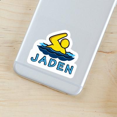 Swimmer Sticker Jaden Notebook Image