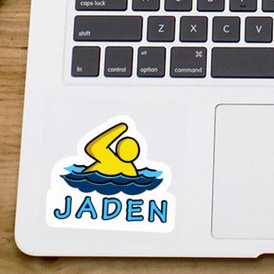 Aufkleber Schwimmer Jaden Laptop Image