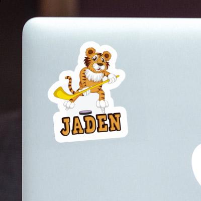 Jaden Sticker Ice-Hockey Player Gift package Image