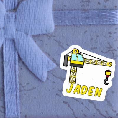 Sticker Tower Crane Jaden Notebook Image