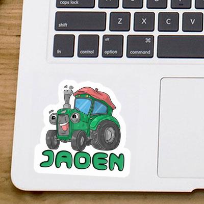 Sticker Tractor Jaden Laptop Image