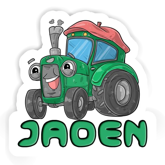 Jaden Autocollant Tracteur Notebook Image