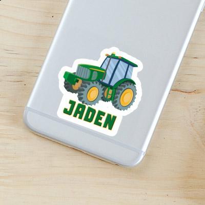 Jaden Sticker Tractor Notebook Image