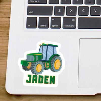 Jaden Sticker Tractor Laptop Image