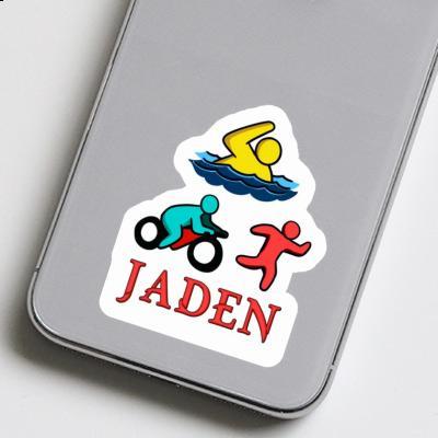 Sticker Triathlete Jaden Gift package Image