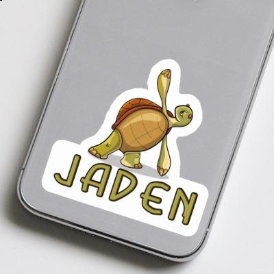 Yoga Turtle Sticker Jaden Gift package Image