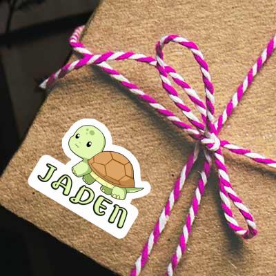 Jaden Aufkleber Schildkröte Gift package Image