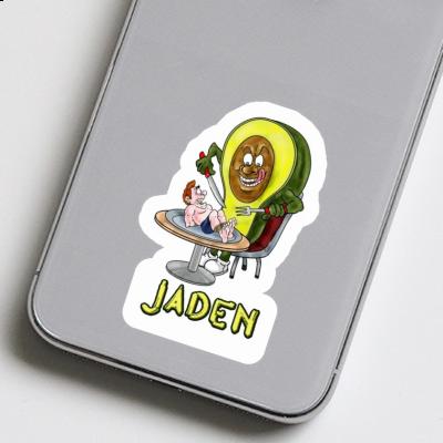 Sticker Avocado Jaden Notebook Image