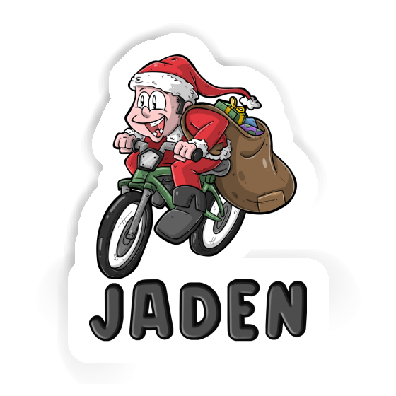 Sticker Jaden Bicycle Rider Notebook Image