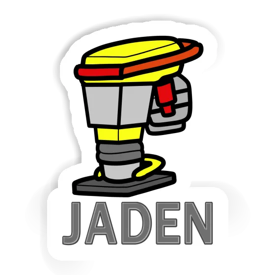 Vibratory tamper Sticker Jaden Image