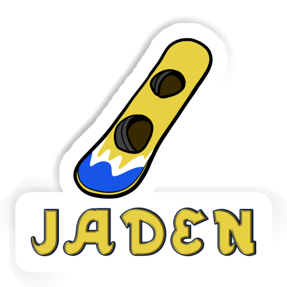 Jaden Sticker Wakeboard Image