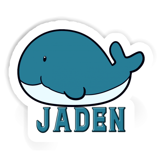 Sticker Jaden Whale Fish Gift package Image