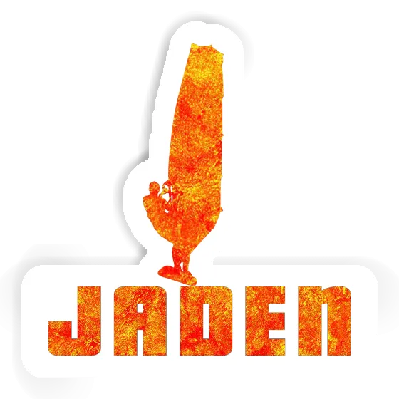 Windsurfer Sticker Jaden Laptop Image