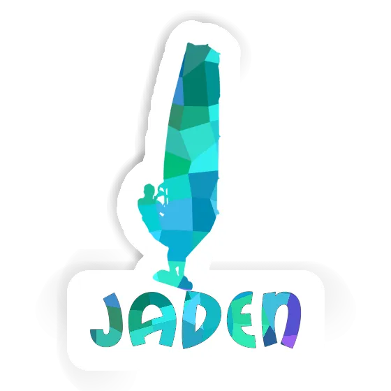 Sticker Jaden Windsurfer Laptop Image