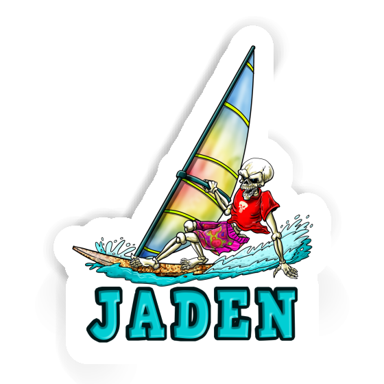 Sticker Jaden Surfer Laptop Image