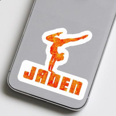 Sticker Jaden Yoga Woman Gift package Image