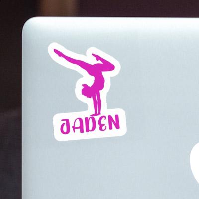 Sticker Yoga Woman Jaden Image