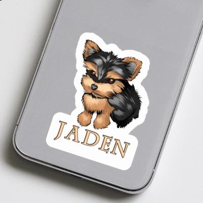 Sticker Jaden Yorkshire Terrier Notebook Image