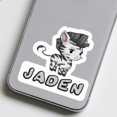 Sticker Zebra Jaden Gift package Image