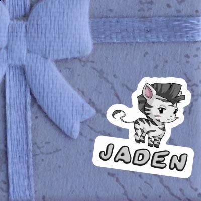 Sticker Zebra Jaden Gift package Image