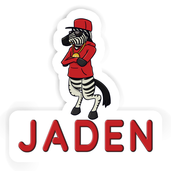 Jaden Sticker Zebra Image