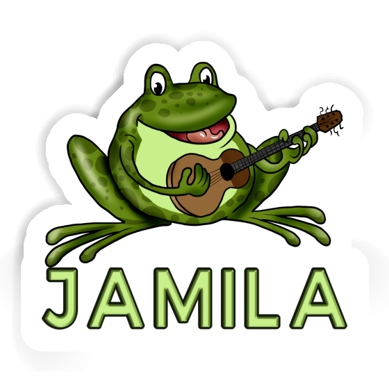 Frosch Sticker Jamila Notebook Image