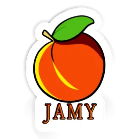 Autocollant Abricot Jamy Image