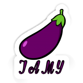 Autocollant Aubergine Jamy Image