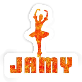 Autocollant Ballerine Jamy Image