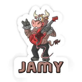 Autocollant Taureau Jamy Image