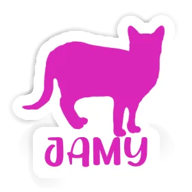 Chat Autocollant Jamy Image