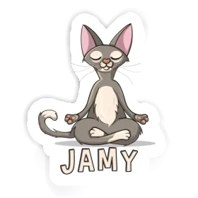 Aufkleber Jamy Katze Image