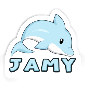 Sticker Dolphin Jamy Image