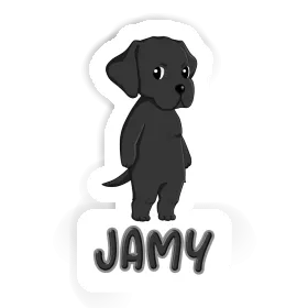 Jamy Autocollant Labrador Image